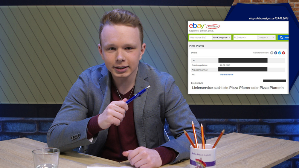 Aaron Syrzisko (18) moderiert die Show „Aaron Albert“.