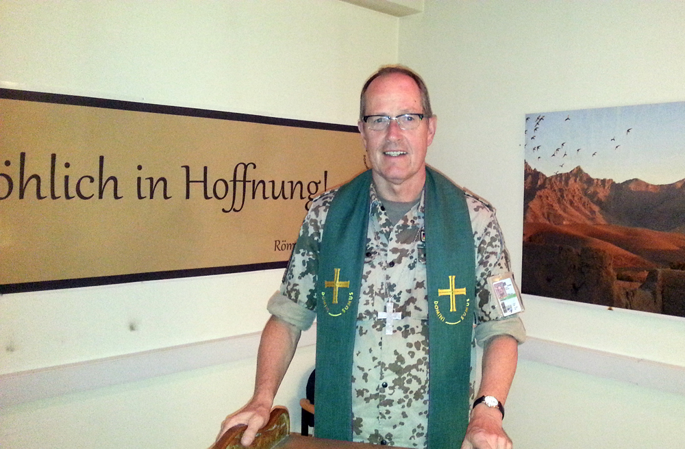 Andreas-Christian Tübler ist als Seelsorger in Afghanistan