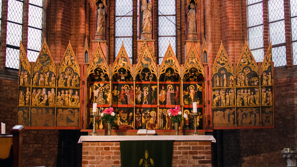 Der Flügelaltar der Klosterkirche von Cismar