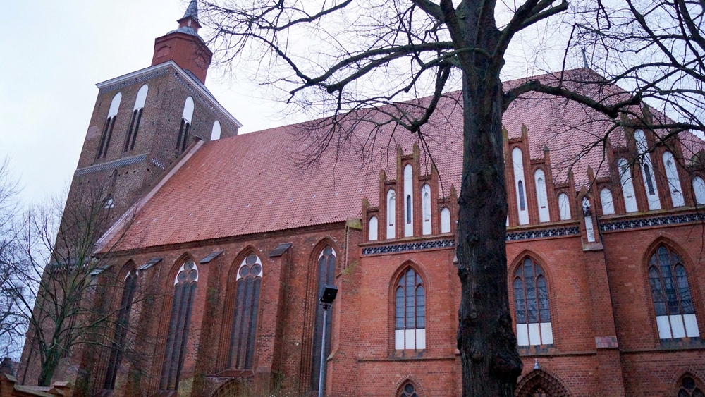 Die Kirche von Altentreptow