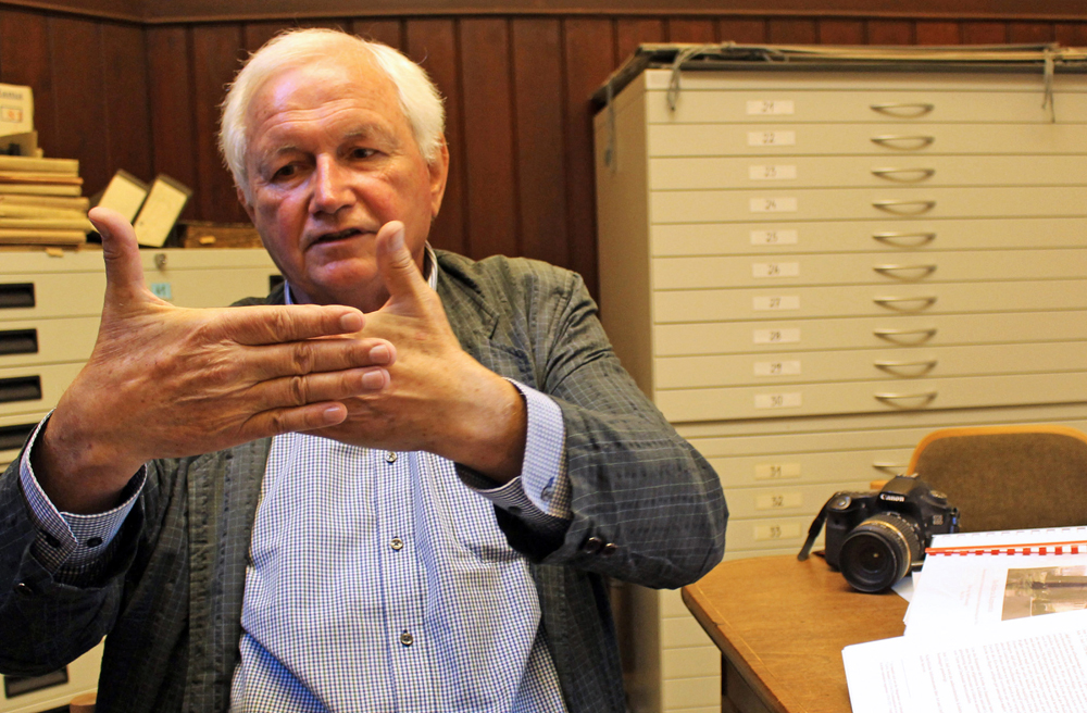 Ralf Gesatzky forscht im Ruhestand weiter