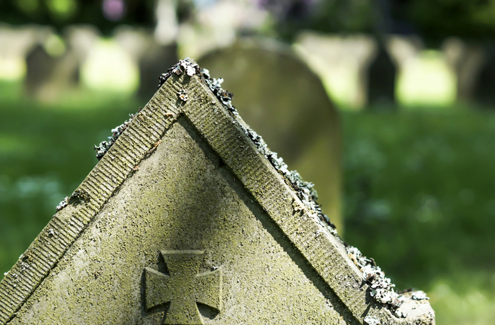 Ein Kriegsgrab auf dem Friedhof von Hamburg-Ohlsdorf