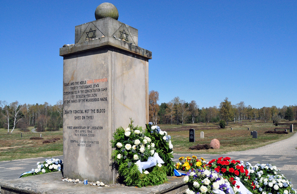 Das Jüdische Denkmal der Gedenkstätte Bergen-Belsen Foto: Stiftung niedersächsische Gedenkstätten
