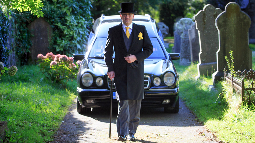 Scott Watters, Chef des Bestattungsinstituts Cornwall Funeral Services
