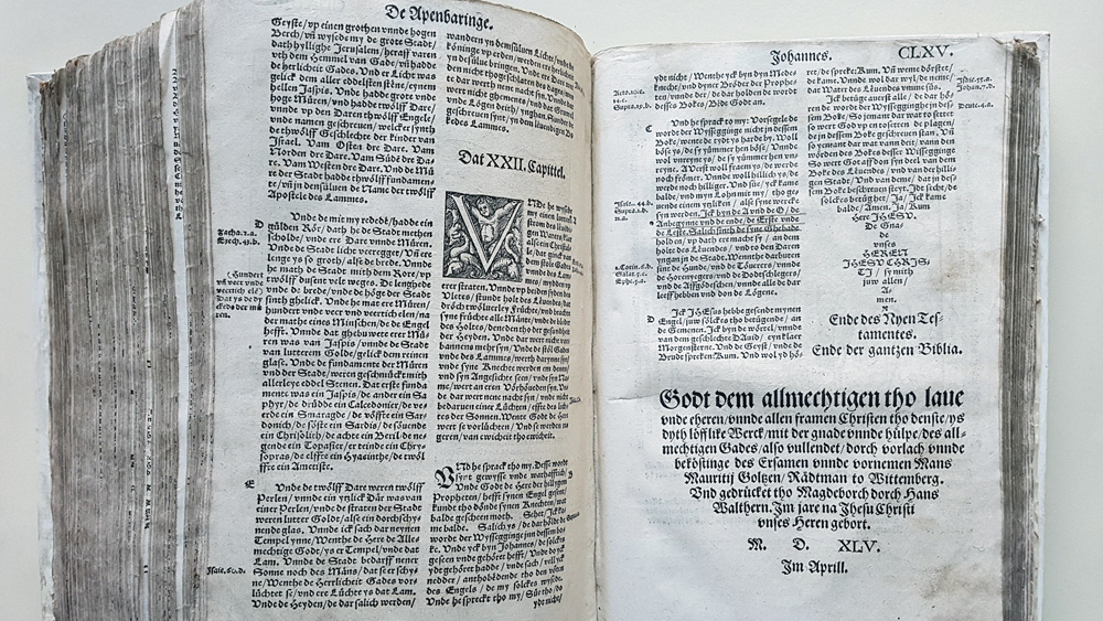 Die Niederdeutsch-Bibel von 1545