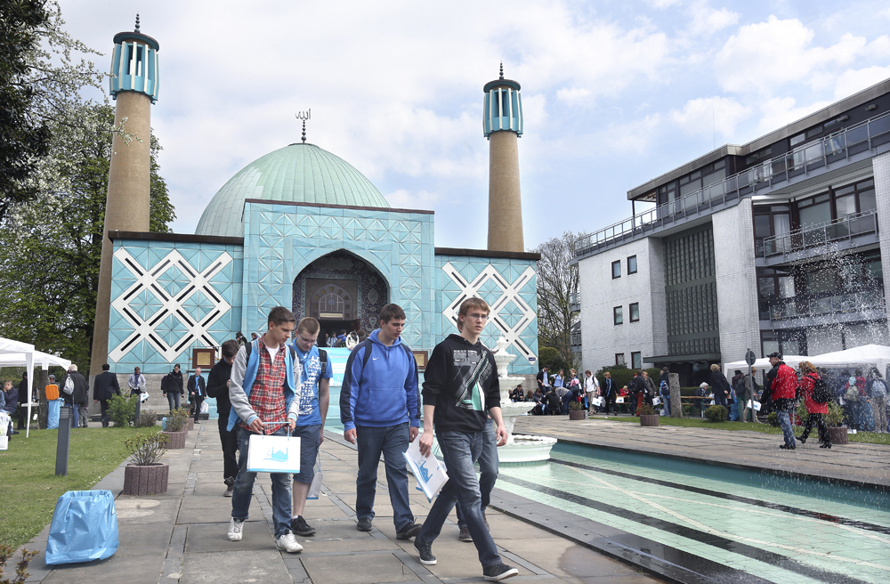 Die Blaue Moschee an der Außenalster (Archivbild)