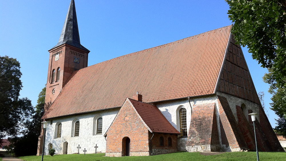 Die St. Jacobi-Kirche in Bornhöved 