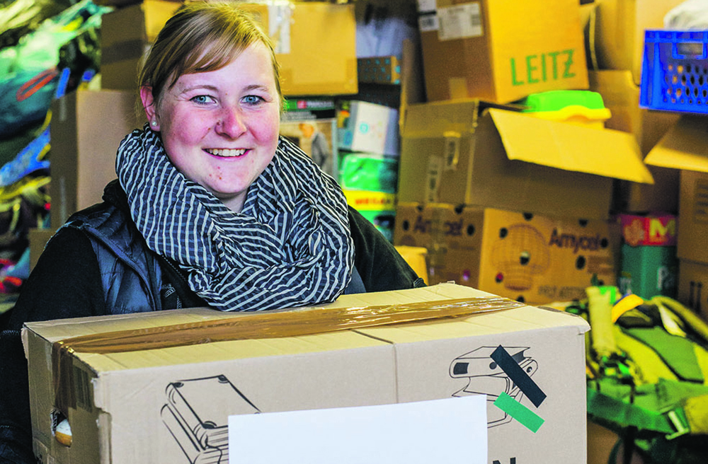 Viel zu tun für Flüchtlinge: Nora Steinbrügge packt an