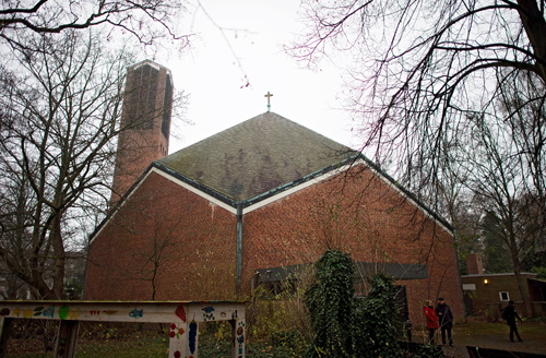 Die Corvinuskirche wurde 1962 gebaut