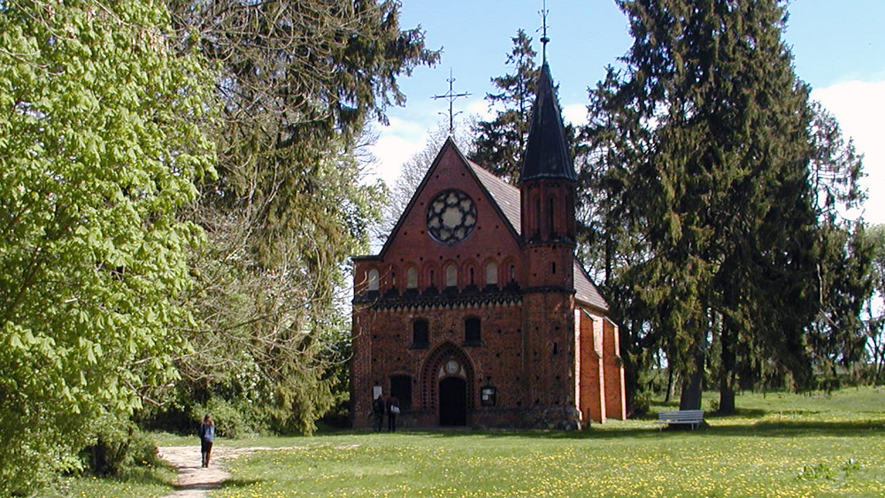 Die Kapelle von Althof soll in Zukunft zur Einkehr auf dem Pilgerweg Via Baltica einladen