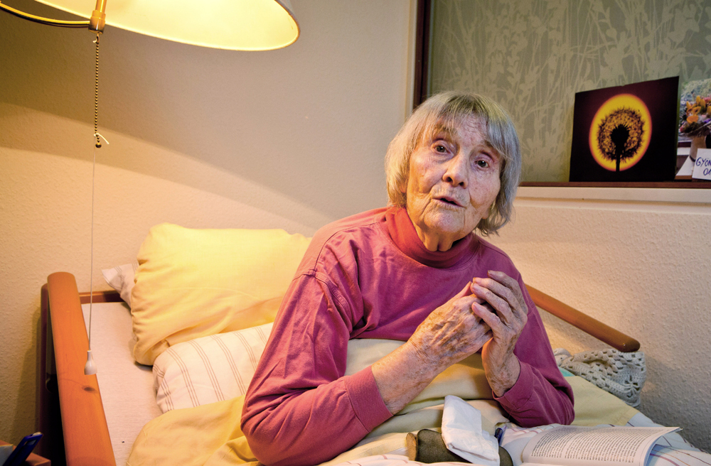 Dorothea Buck lebt im Pflegeheim des Albertinen-Hauses in Hamburg-Schnelsen