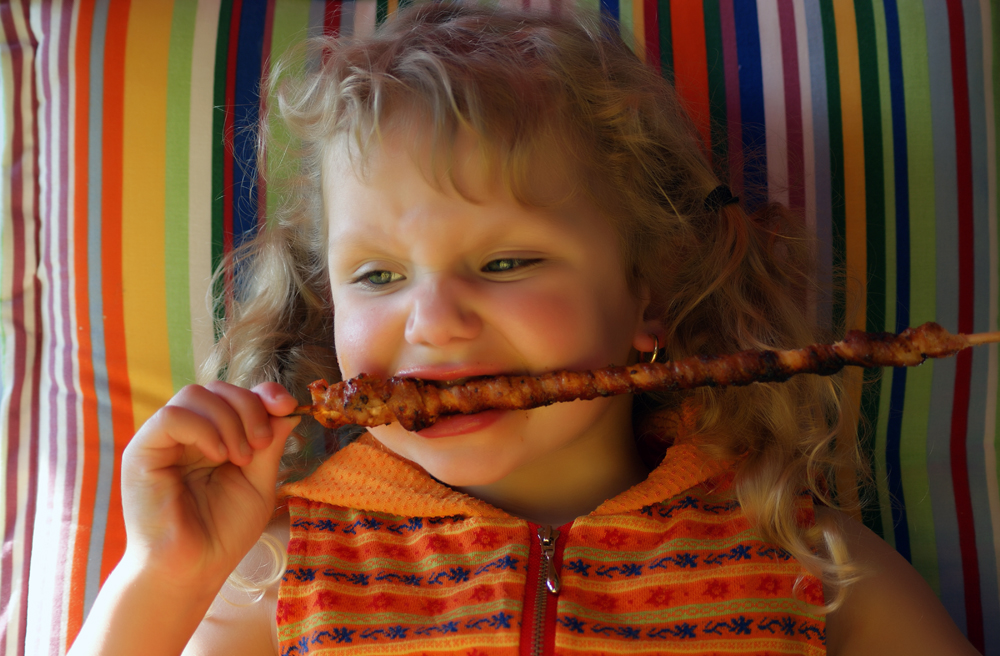 Auf Spieß vom Schwein verzichten viele Kindergärten in Schleswig-Holstein