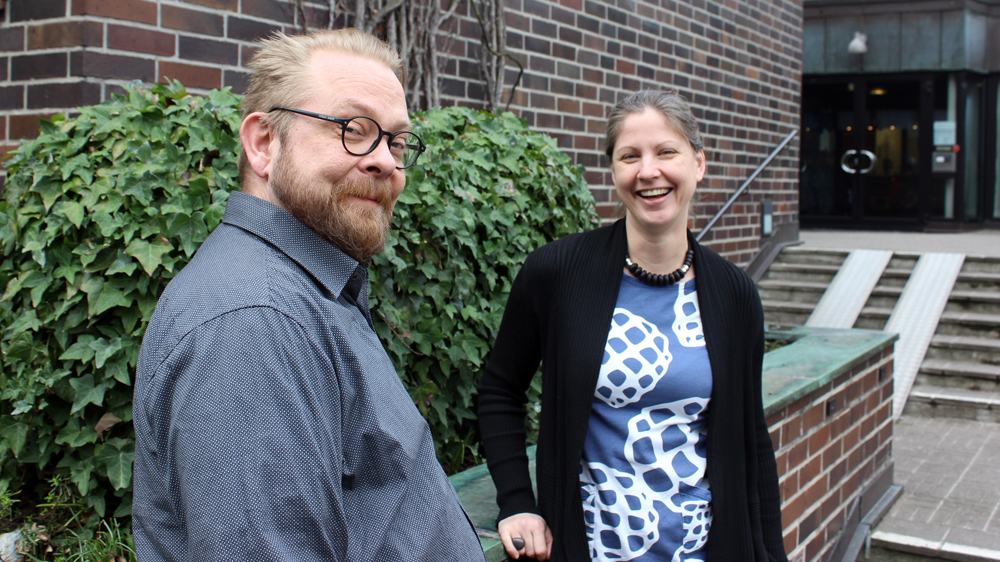 Valtteri Salmi ist neuer Leiter der Finnischen Seemannsmission, und Katri Oldendorff ist neue finnische Pastorin für Norddeutschland