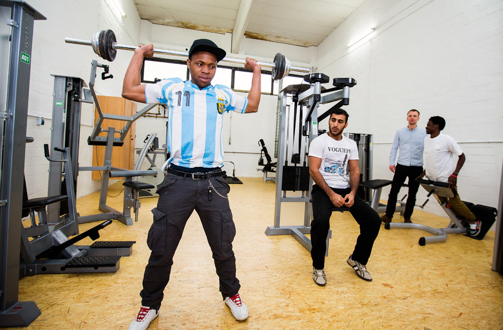 Image - Til Schweiger schenkt Flüchtlingen einen Fitnessraum