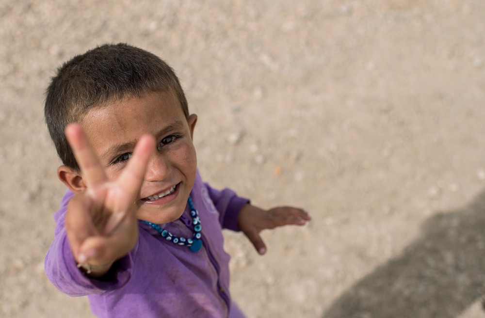 Schicksale wie das dieses Kindes in einem türkischen Flüchtlingslager werden in den Gottesdiensten behandelt