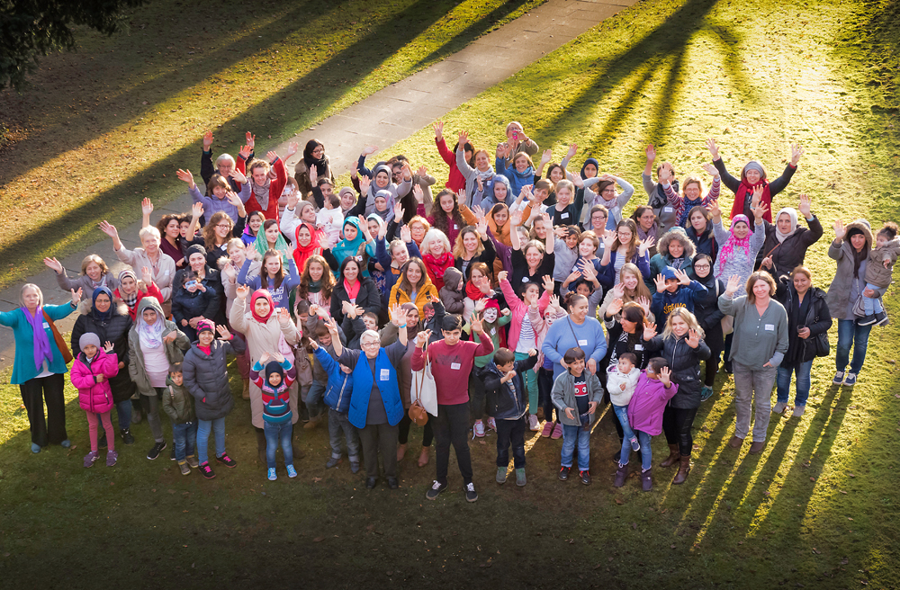 Die "Kita-Rückzugsräume", hier beim Frauentag, sind ausgezeichnet worden