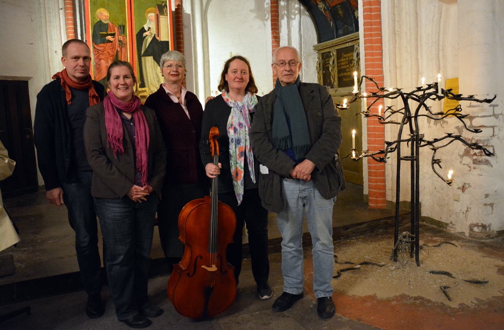 Das Organisationsteam des GmoP (v.l.): Christian Goßler, Julia Siebrecht, Christine von Seht, Bettina Lobe und Heiner Westphely