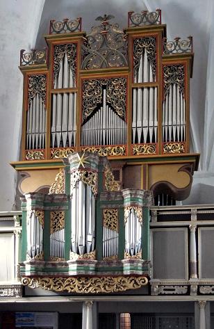 Orgelprospekt in Garding (1512)