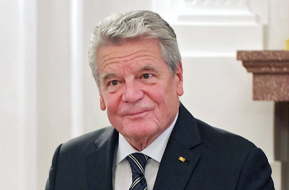 Bundespräsident Gauck verleiht die Ehrung am 5. Dezember