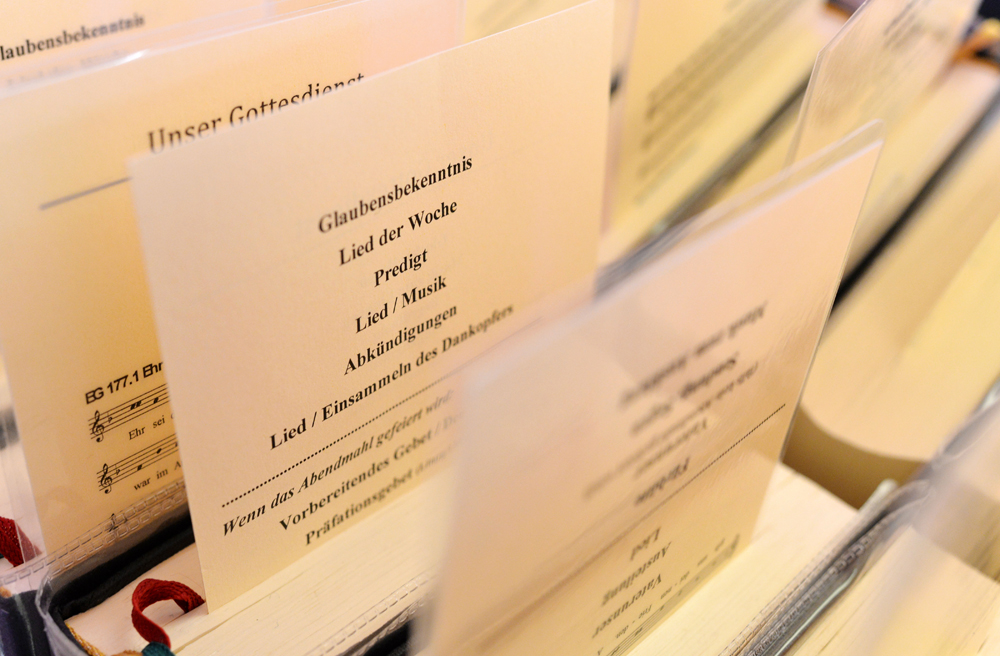 Um das Glaubensbekenntnis geht es in den Hauptkirchen