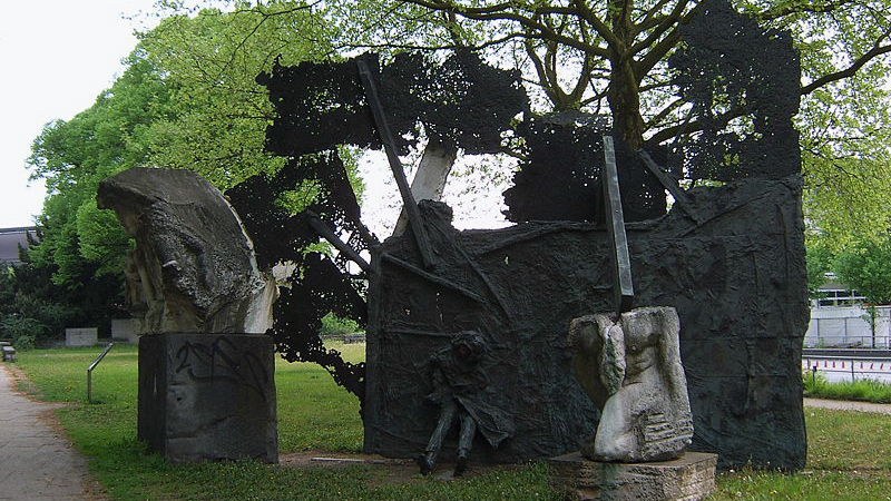 Feuersturm-Denkmal in Hamburg-Dammtor