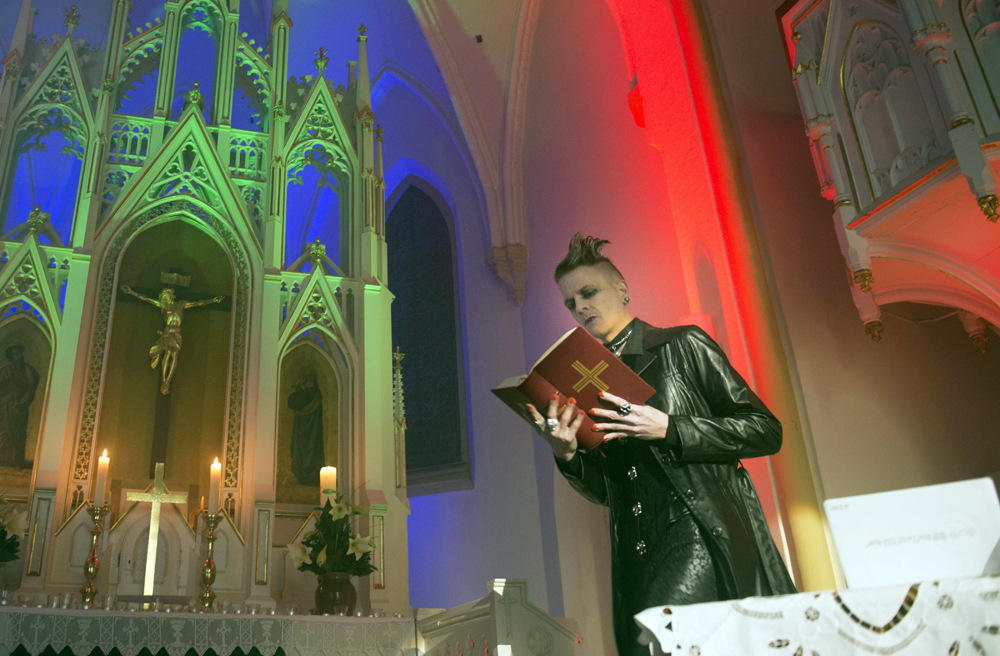 Schon 2013 feierte die Gothic-Szene einen Gottesdienst in Nortrup-Loxten bei Osnabrück