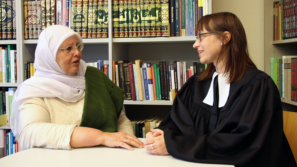 Interreligiöses Interview: Imamim Halima Krausen und Pastorin Martina Ulm