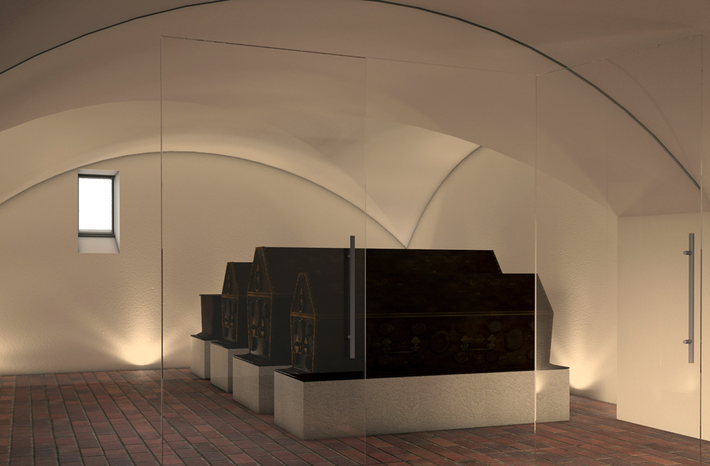 So soll die Grafengruft nach der Renovierung aussehen