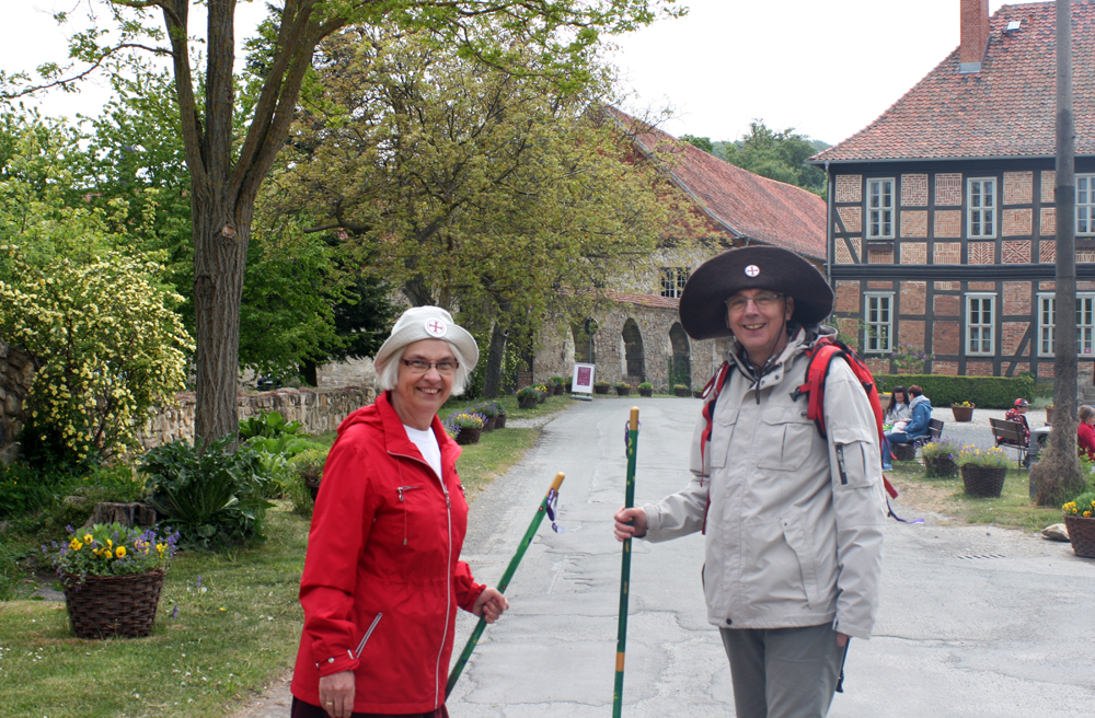 Claudia und Axel Lundbeck wandern mit Pilgergruppen durch den Harz