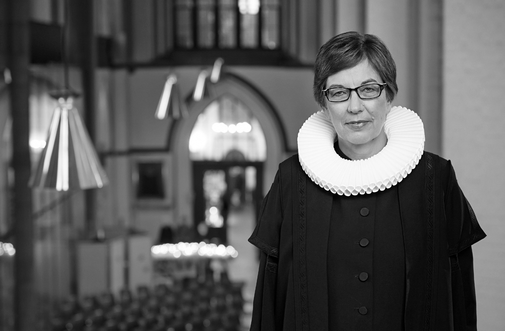 Martina Severin-Kaiser im Dezember des vergangenen Jahres in der St. Petri-Kirche