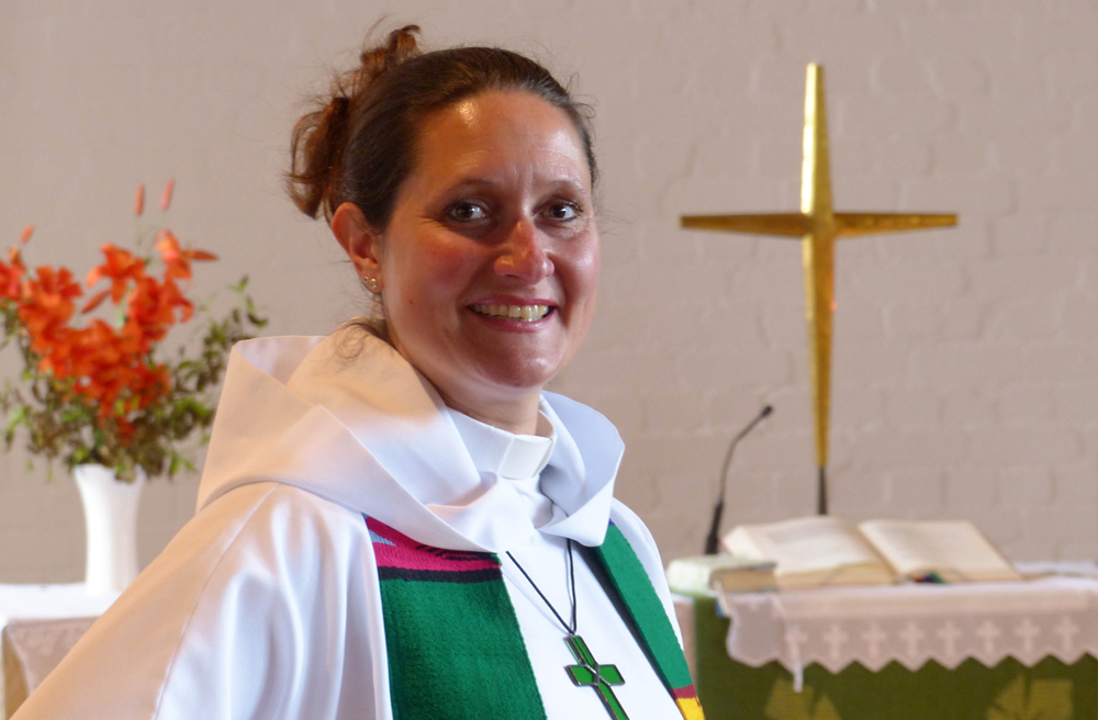 Pamela Hansen arbeitet als Pastorin auf Helgoland