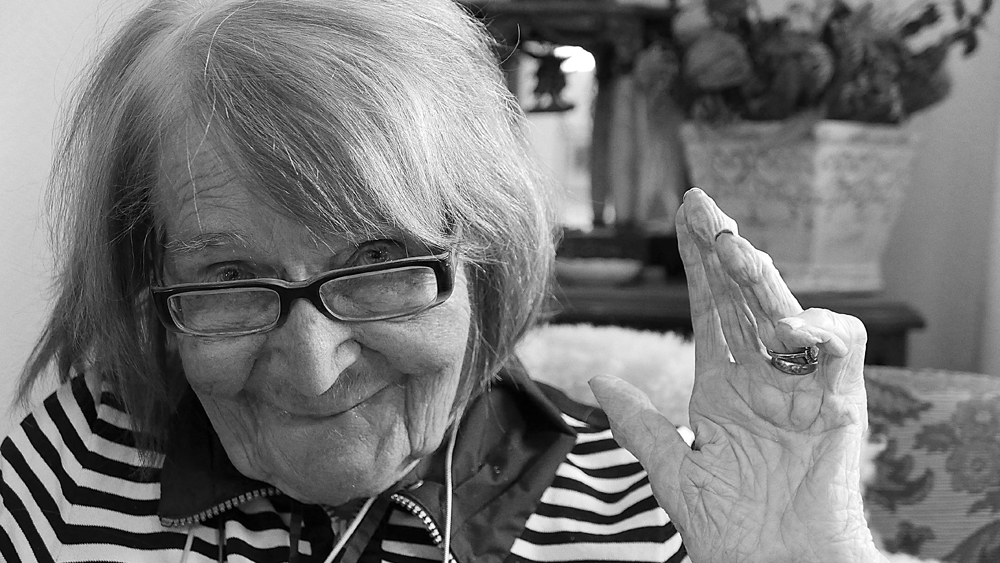 Ingeborg S. aus Reinfeld bei Lübeck ist 105 Jahre alt