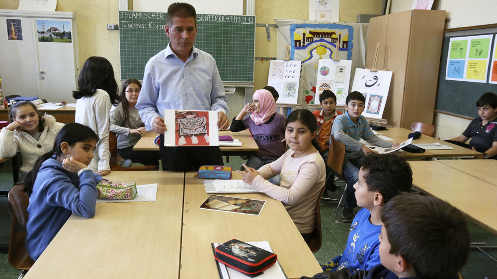 Islamischer Religionsunterricht an einer Grundschule (Symbolbild)