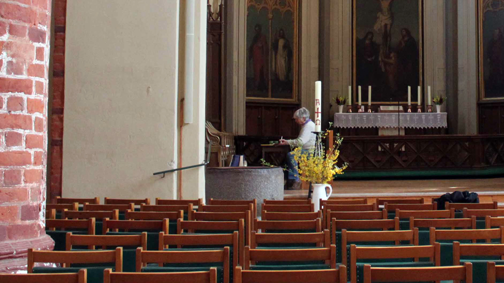 Blick in die St. Jacobi-Kirche