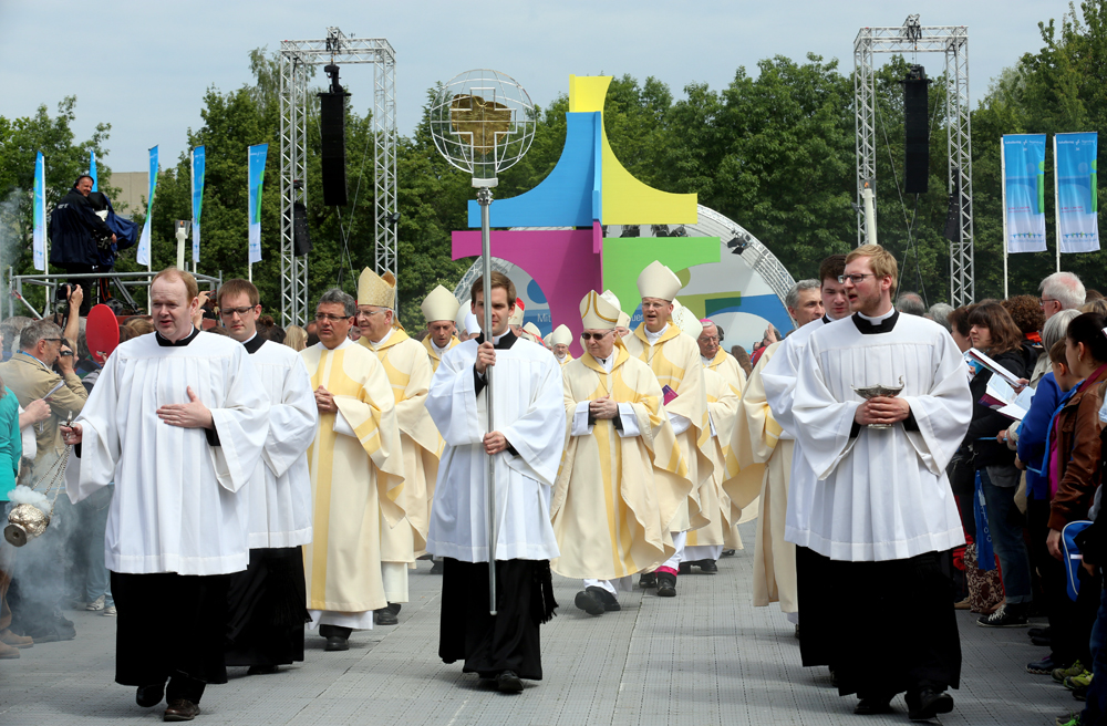 So war es 2014: In Regensburg wurde der 99. Katholikentag gefeiert (Archivbild)