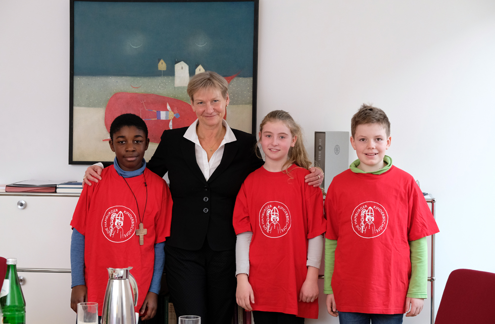 Image - Kinderbischöfe besuchen Bischöfin Fehrs