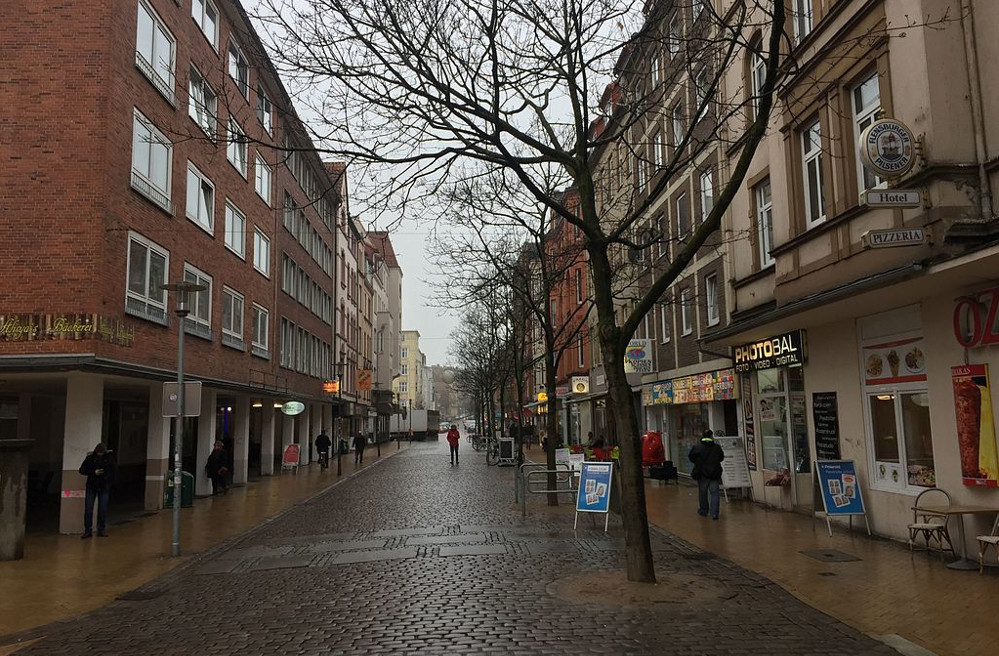 Die Elisabethstraße in Kiel-Gaarden. (Symbolbild)