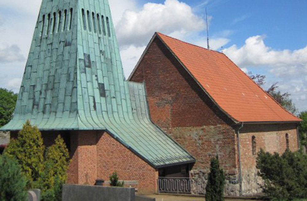 In der Kirche von Hamberge ist es momentan eher kühl