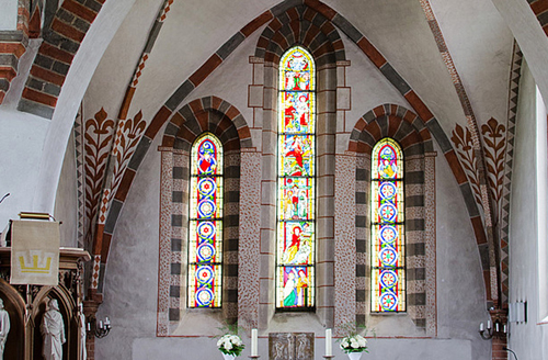 Die Kirchenfenster von Breitenfelde