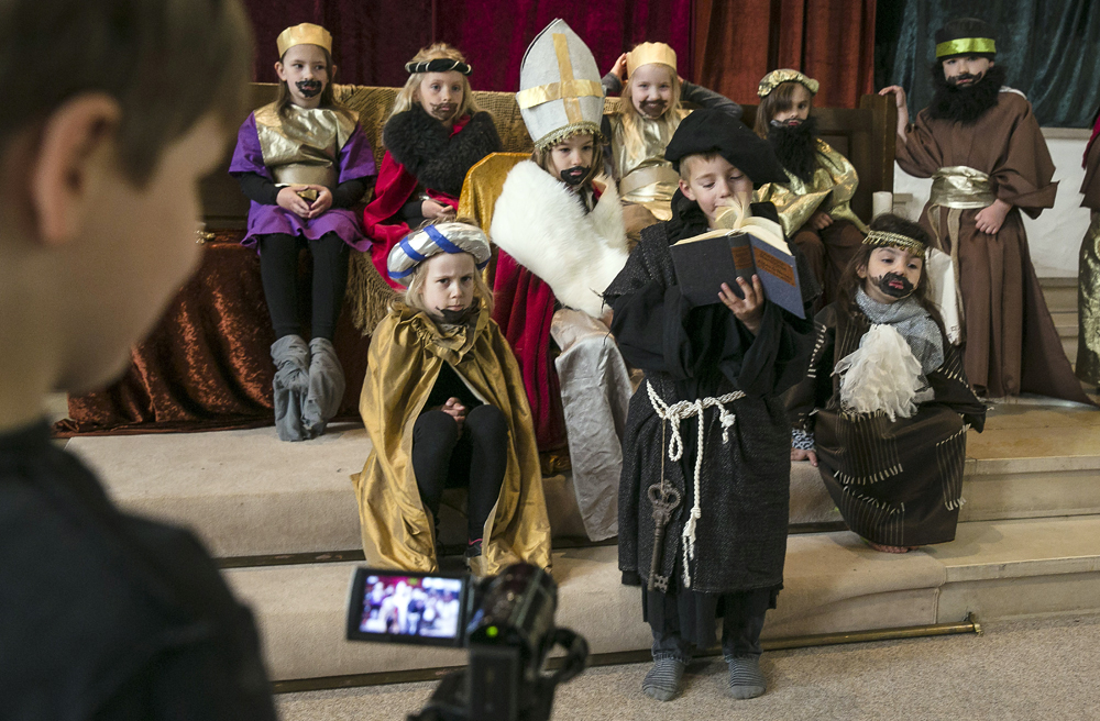 Image - Hier drehen Kita-Kinder einen Film über Luther