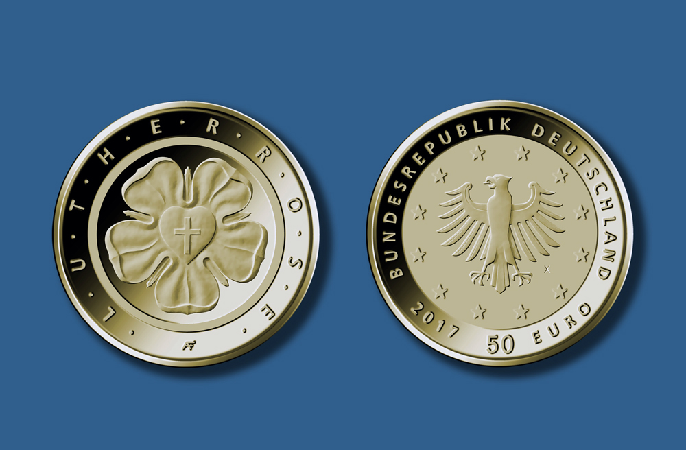Die Goldmünze erscheint 2017