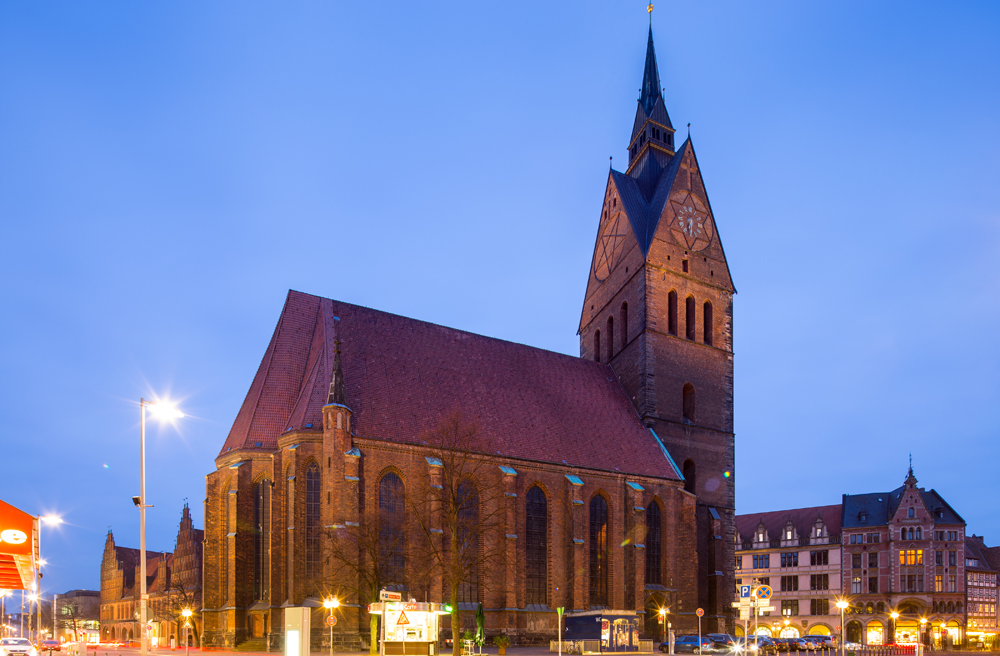 Beliebt: die Marktkirche von Hannover