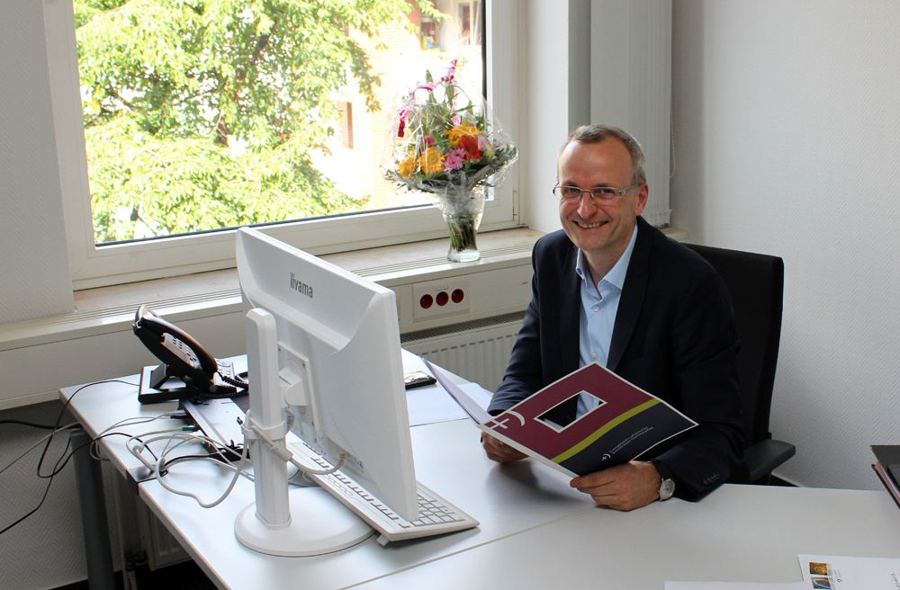 Sein Büro im Kirchenkreis hat Martin Vetter schon bezogen