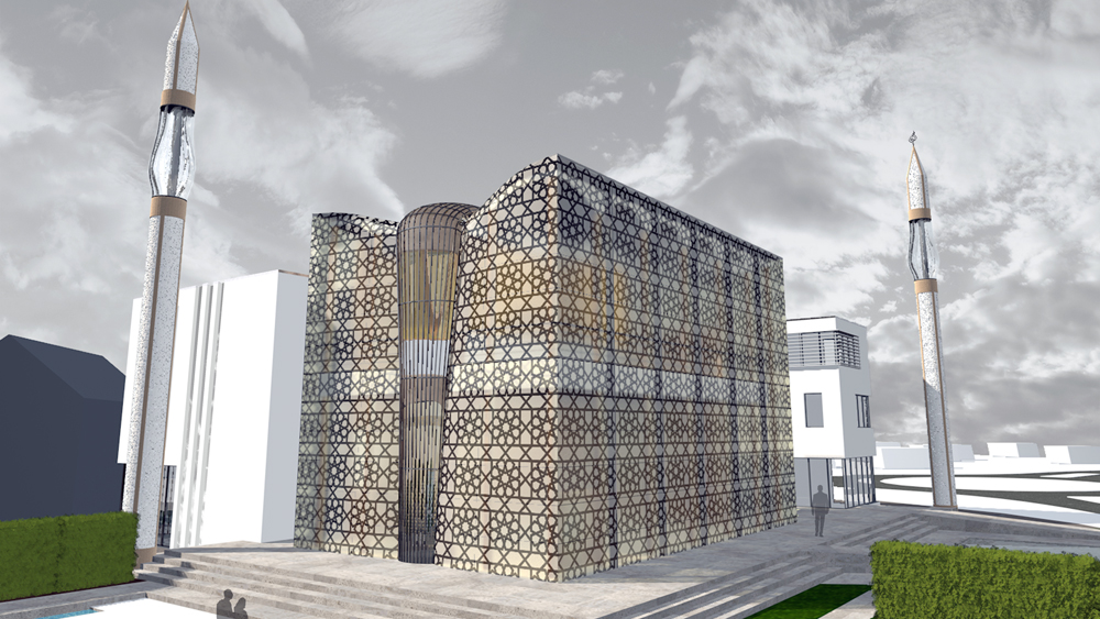 So sieht die Norderstedter Moschee im Entwurf aus
