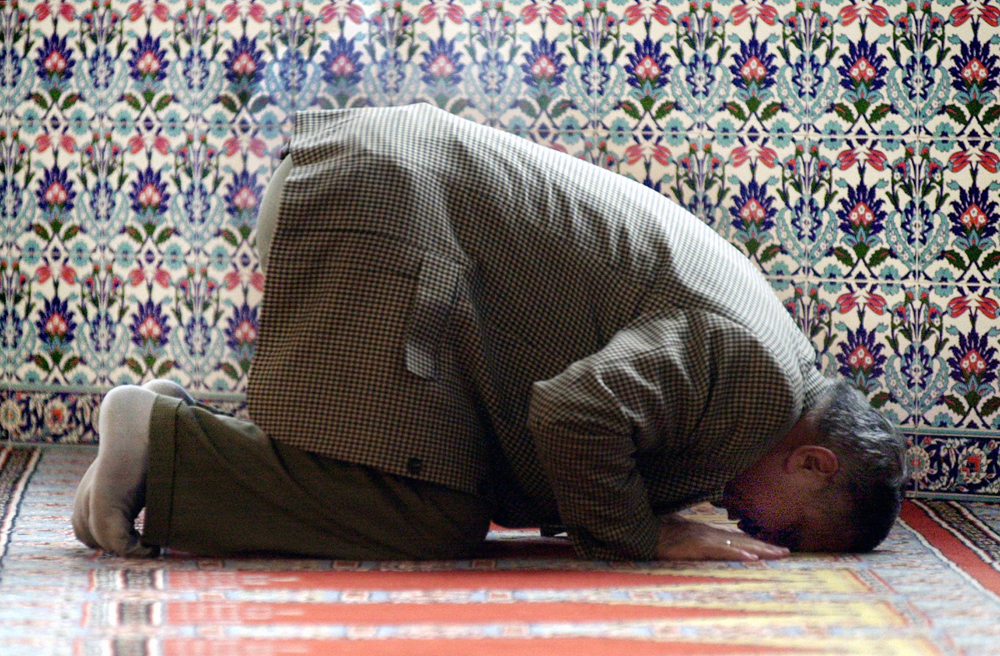 Betender Muslim (Symbolbild)