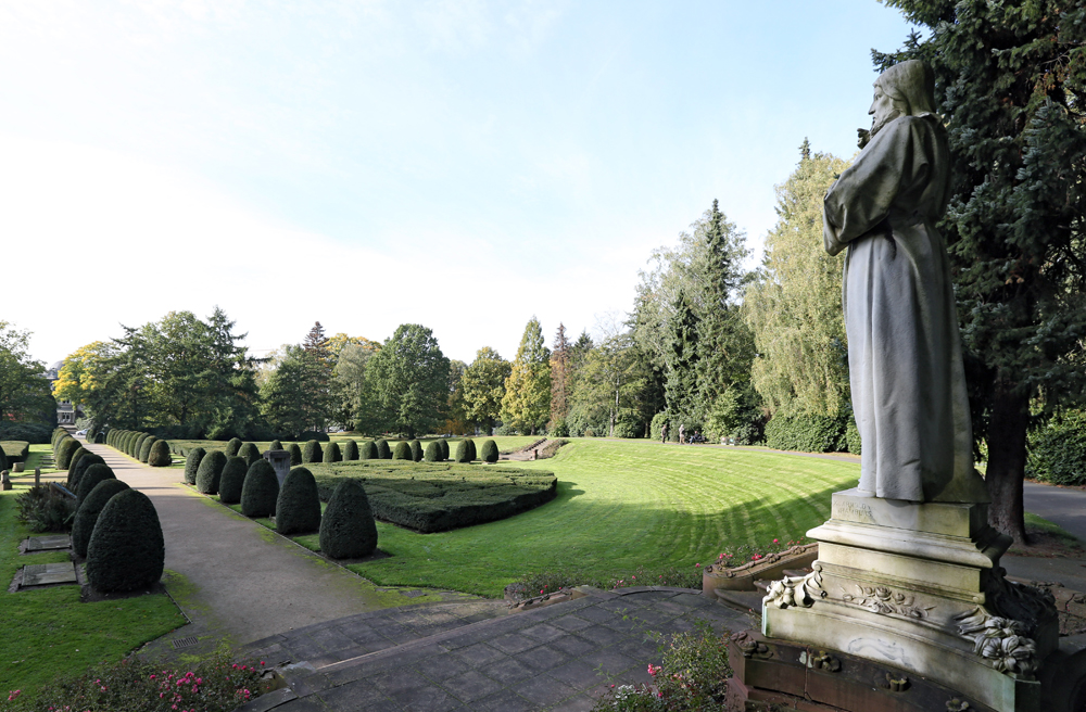 Blick auf den Ohlsdorfer Friedhof (Archivbild)