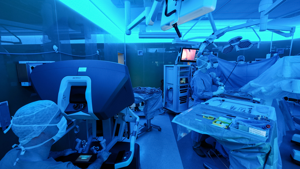 Operation im Hamburger Albertinen-Krankenhaus