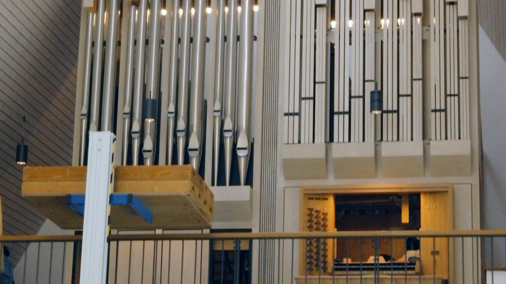 Die neue Orgel in der Sparrieshooper Osterkirche
