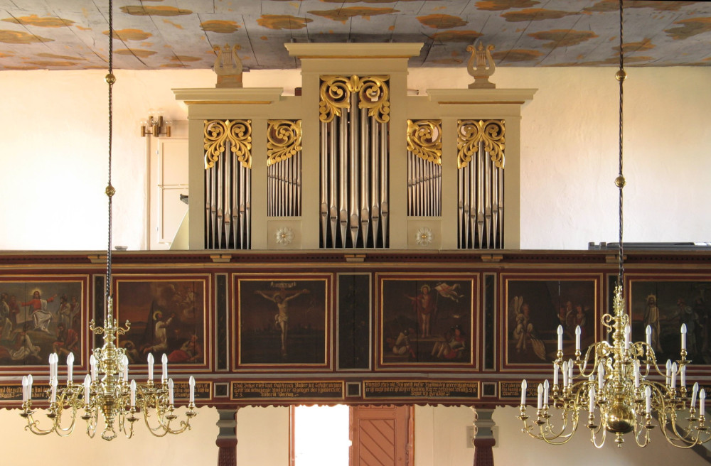 Meyer-Orgel in der Evangelisch-lutherischen Kirche Estorf (Weser).