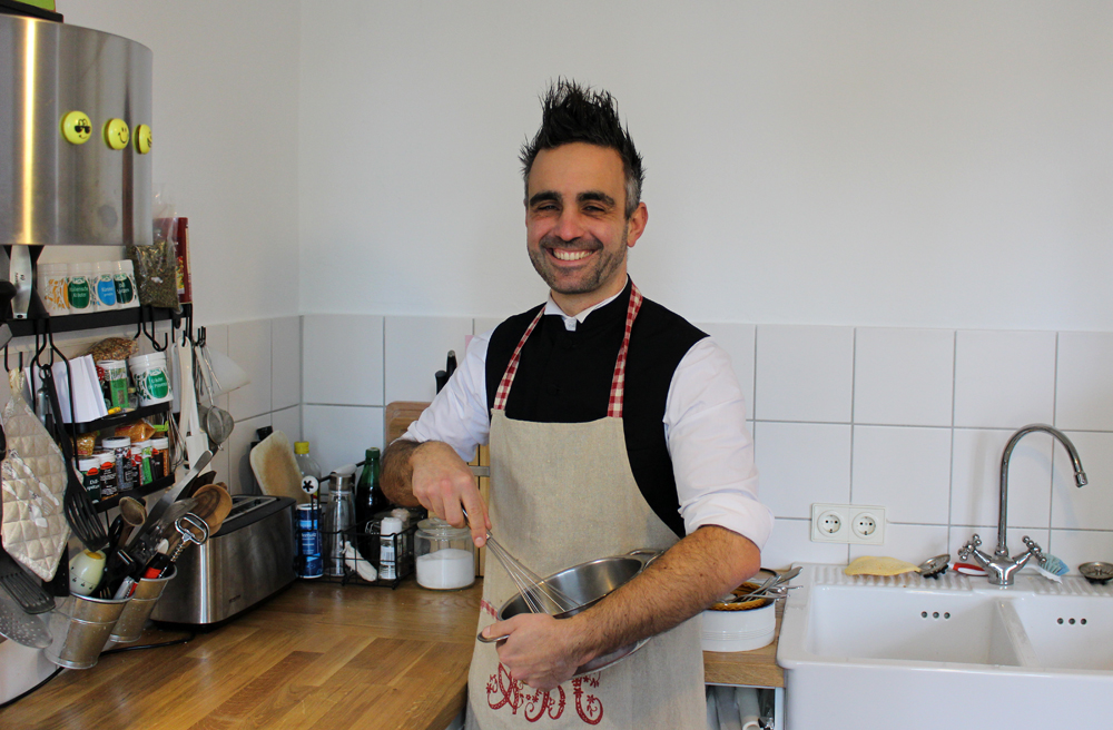 Pastor Steffen Paar in Aktion